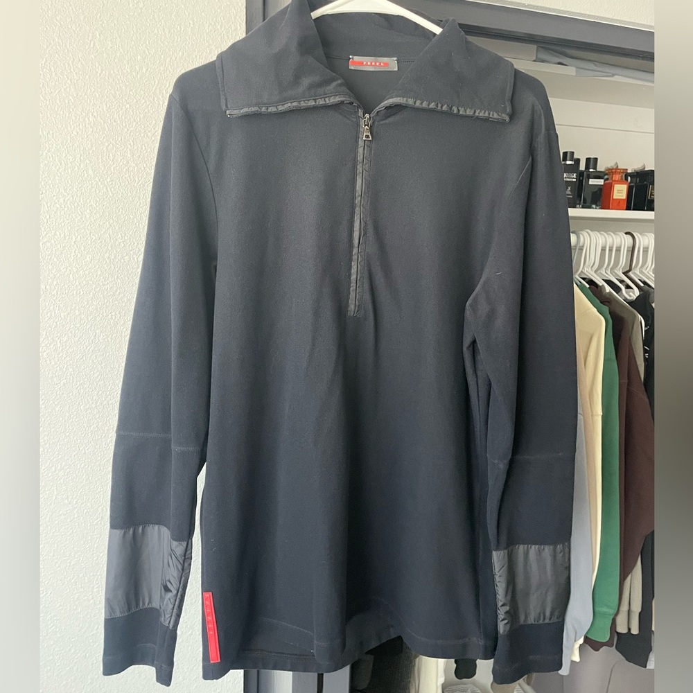 Prada Zipup Fleece Large